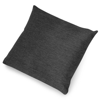 Kölles Beste Knuffelkissen 'Twist', anthrazit, ca. 35 x 35 cm