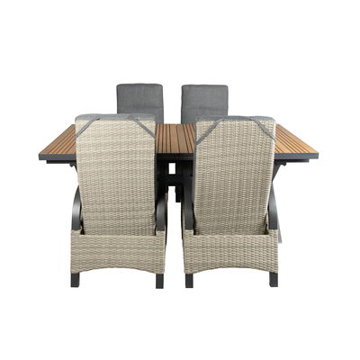 Kölle Geflechtsessel 'Montana' inkl. Auflagen