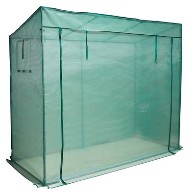Tomatenhaus, grün, ca. 200 x 80 x 150-173 cm Tomatenhaus, grün, ca. 200 x 80 x 150-173 cm