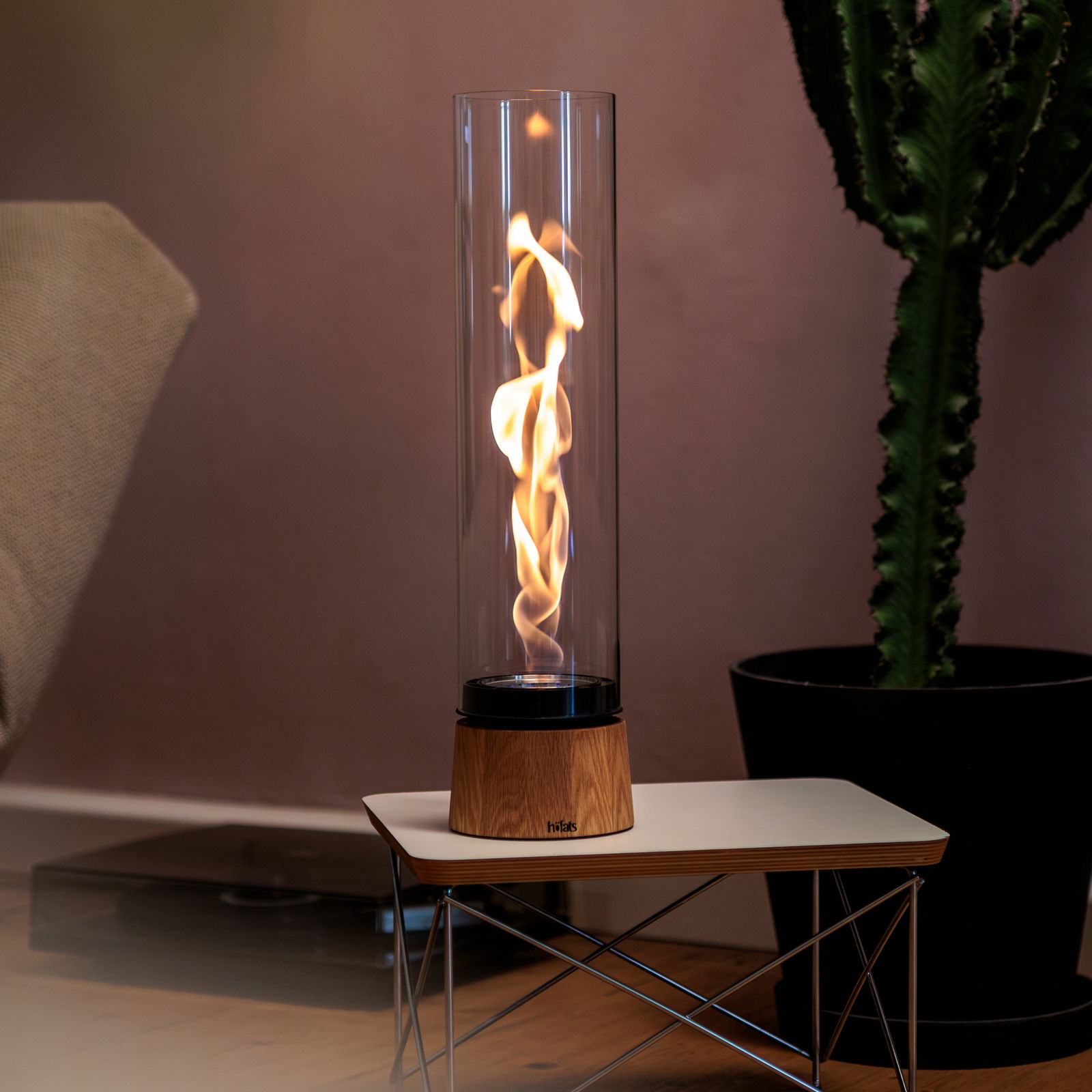 Höfats Tischfeuer Spin Air 1200, Eiche
