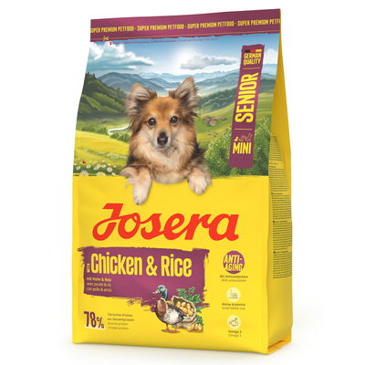 Josera Hundefutter Mini Senior mit Huhn & Reis, 3kg