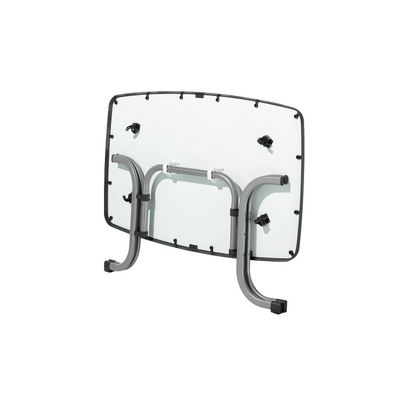 Klapptisch mit Dekorplatte graphit, ca. 150x90 cm