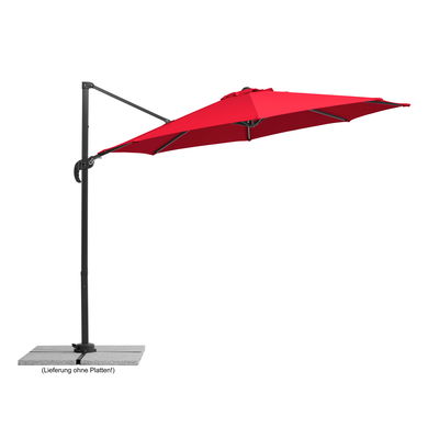 Schneider Sonnenschirm 'Rhodos Junior', rot, ca. Ø 300 cm