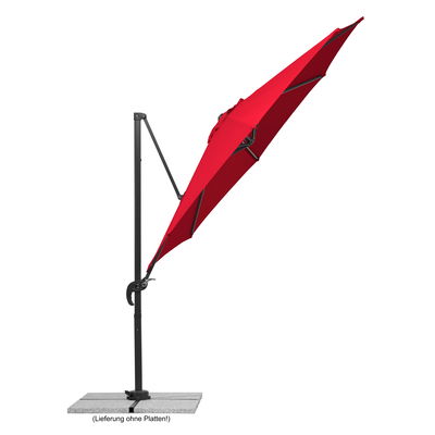 Schneider Sonnenschirm 'Rhodos Junior', rot, ca. Ø 300 cm