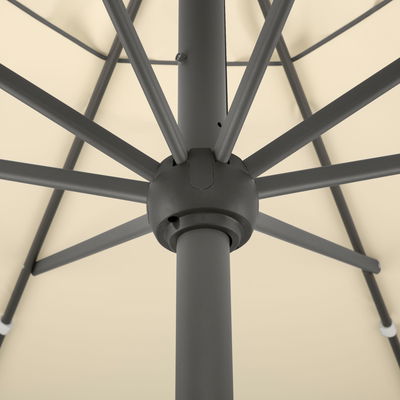 Sonnenschirm 'Adria', Ø 350 cm, natur Sonnenschirm 'Adria', Ø 350 cm, natur