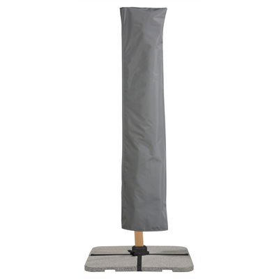 Pendelschirm 'Rhodos Twist Woody', anthrazit, ca. 300 x 300 cm