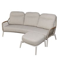 Kölle Loungehocker 'Maui' inkl. Auflagen, creme