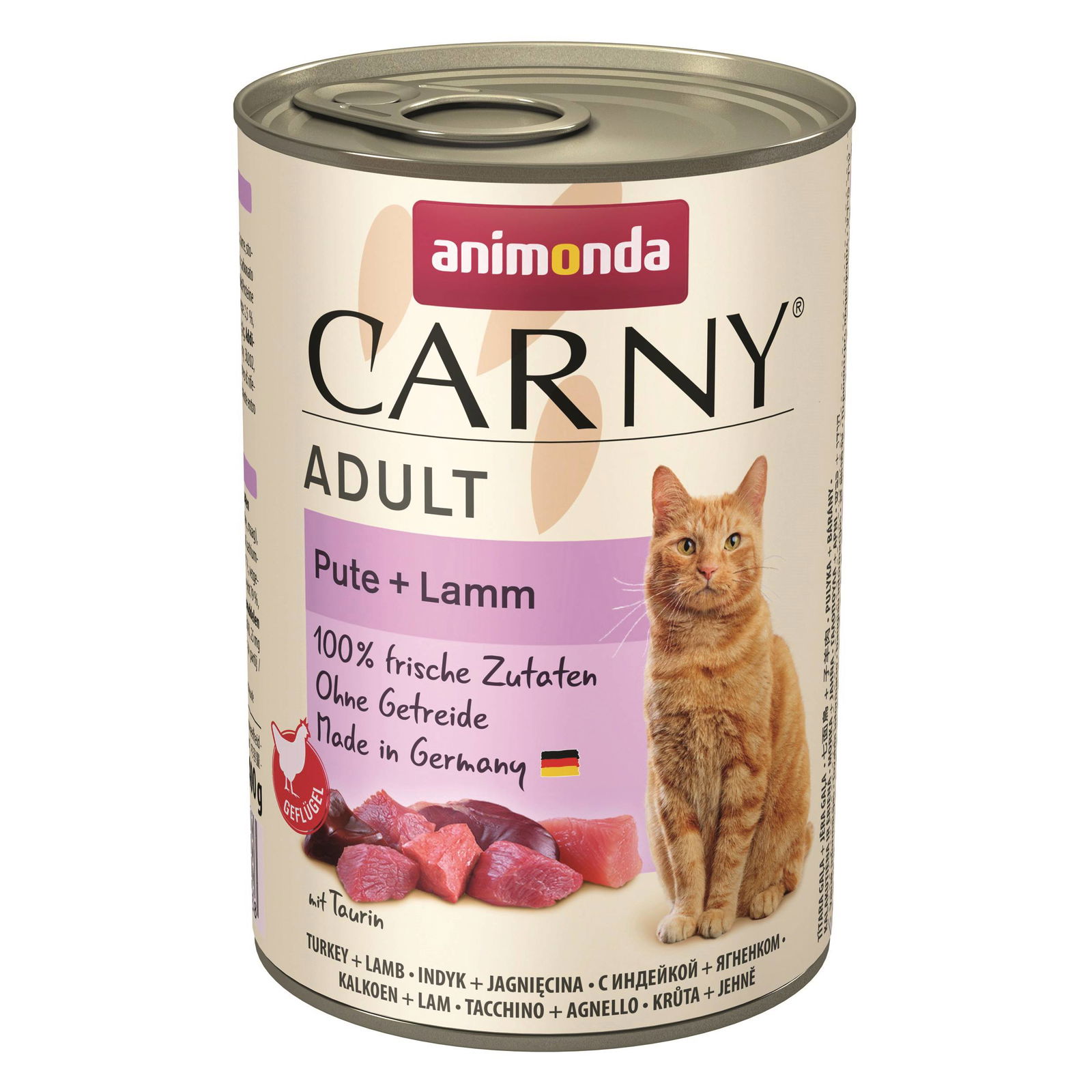 Animonda Cat, Carny Adult Pute und Lamm, 400 g Animonda Cat, Carny Adult Pute und Lamm, 400 g