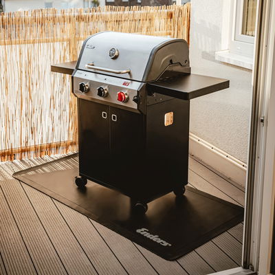 Enders BBQ-Schutzmatte, schwarz, ca. 160 x 80 cm Enders BBQ-Schutzmatte, schwarz, ca. 160 x 80 cm
