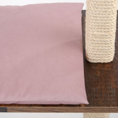 Silvio Design Katzenbaum 'Lexie', Texas-Dekor, Kissen in rosa