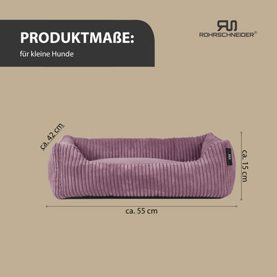 Rohrschneider Tierbett 'Milly', altrosa, ca. 42 x 55 cm Rohrschneider Tierbett 'Milly', altrosa, ca. 42 x 55 cm