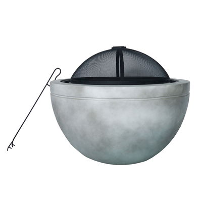 Buschbeck Feuerschale 'Madrid', grau, ca. Ø60 x H47 cm Buschbeck Feuerschale 'Madrid', grau, ca. Ø60 x H47 cm