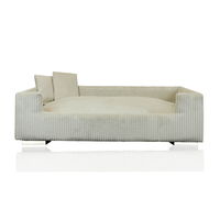 Rohrschneider Tierbett 'Hudson', beige, ca. 57 x 90 cm