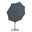 Doppler Pendelschirm 'Ravenna Smart 300', um 360° drehbar, Ø 300 cm
