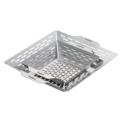 Enders Grillkorb S, grau, Edelstahl, ca. 24 x 19 x 6,5 cm