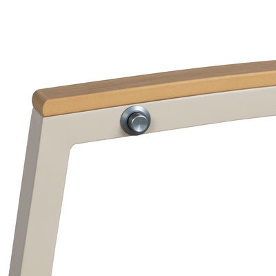 Kölle Hochlehnersessel 'Taunus' inkl. Auflagen, mokka/grau