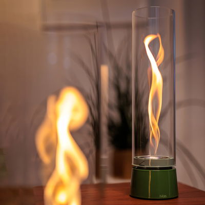 Höfats Tischfeuer 'Spin Air 900', grün, Edelstahl, Ø10,6 x H40,5 cm Höfats Tischfeuer 'Spin Air 900', grün, Edelstahl, Ø10,6 x H40,5 cm