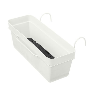 Pflanzkasten 'Like', weiß, ca. 49 x 28 x H 19 cm Pflanzkasten 'Like', weiß, ca. 49 x 28 x H 19 cm