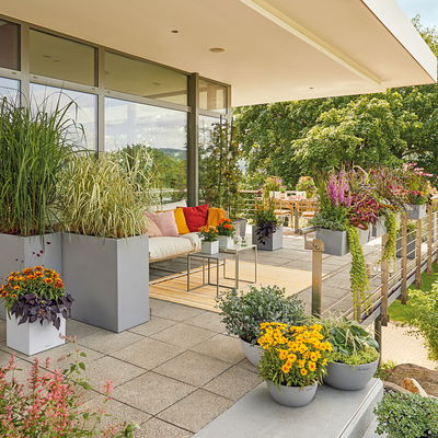 Lechuza 'Canto Stone 80 wide', quarzweiß, ca. 79 x 37 x H 76 cm