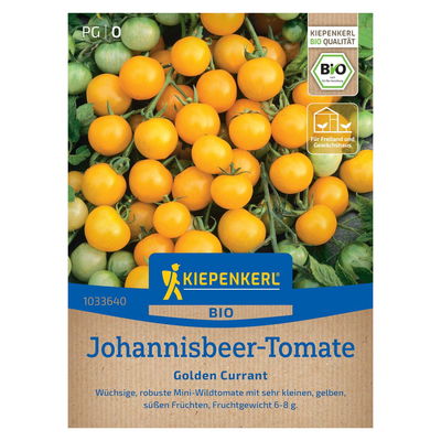 Bio-Gemüsesamen, Wildtomate, gelb