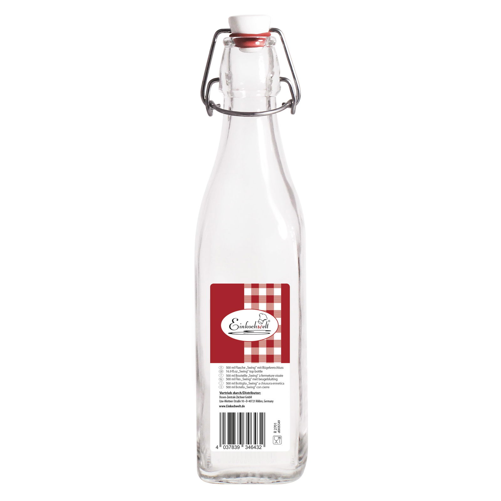 Bügelflasche 'Swing Bott', Tritschler, 500 ml