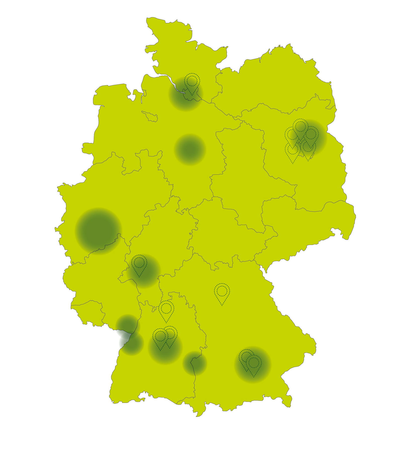 Pflanzen-Kölle Expansion in Deutschland