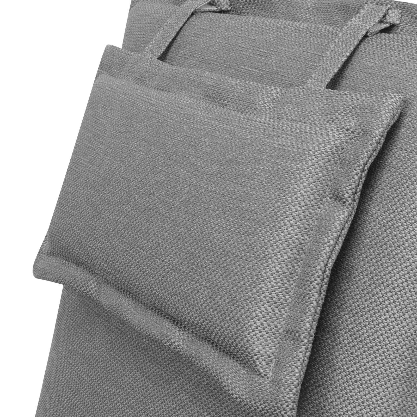 Kölles Beste Hochlehnerauflage 'Twist', grau, ca. 120 x 50 cm Kölles Beste Hochlehnerauflage 'Twist', grau, ca. 120 x 50 cm