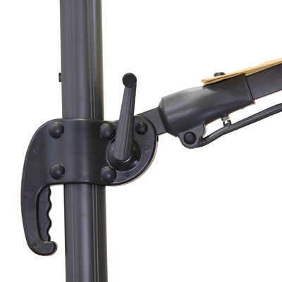 Sonnenschirm 'Rhodos eco TWIST', natur, ca. Ø 300 cm