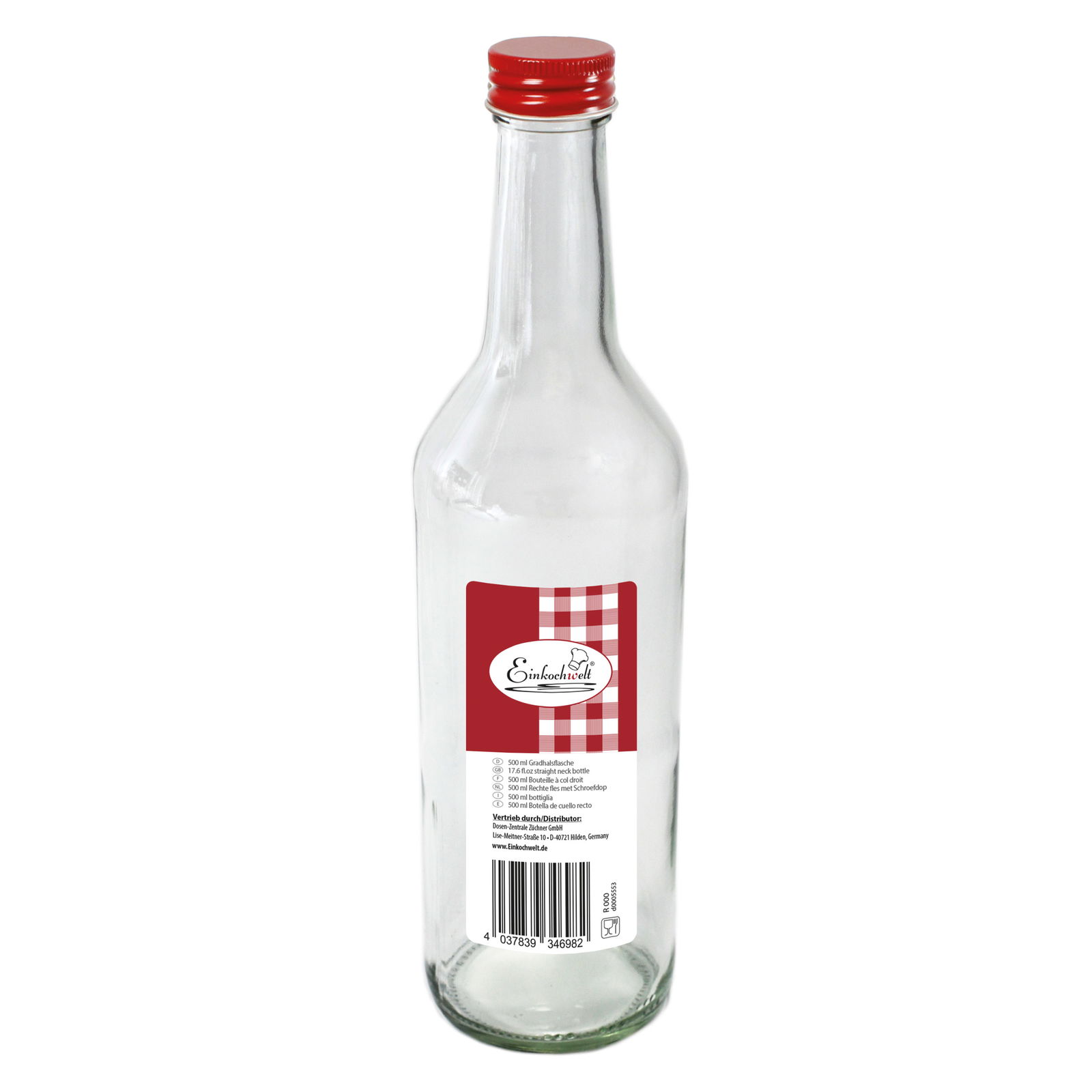 Gradhalsflasche, Tritschler, 500 ml