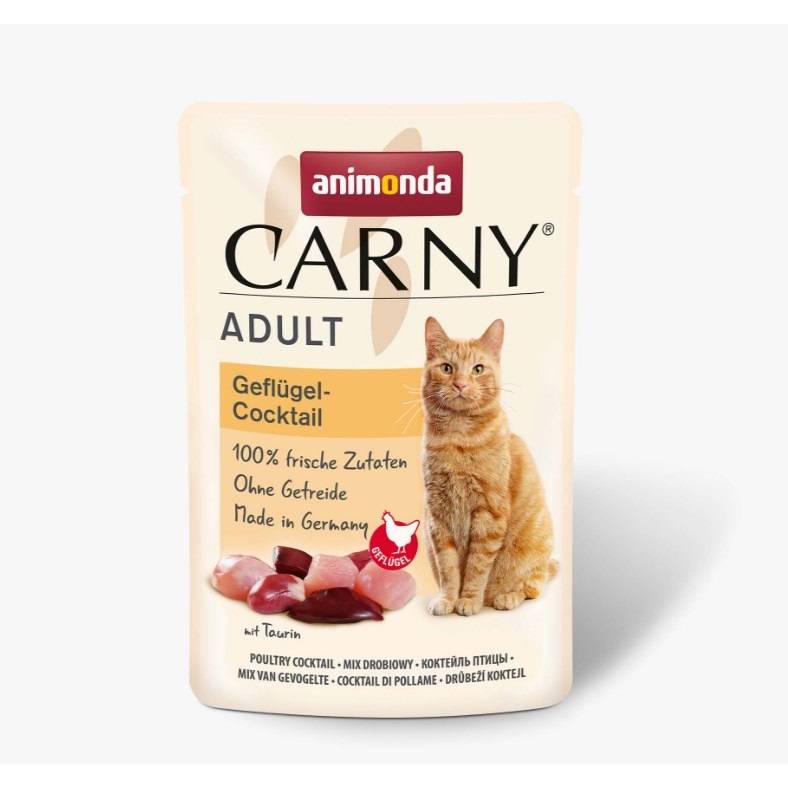 Animonda Cat Carny Adult, Geflügel-Cocktail, 85 g