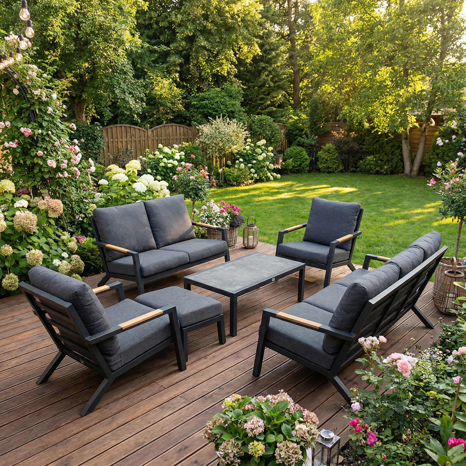 Kölle Hocker, Ottoman 'Australien', inkl. Auflagen