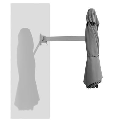 Schneider Wandschirm 'Muro', anthrazit, ca. Ø 250 cm Schneider Wandschirm 'Muro', anthrazit, ca. Ø 250 cm