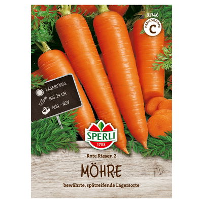 Gemüsesamen Möhre 'Rote Riesen 2' Gemüsesamen Möhre 'Rote Riesen 2'