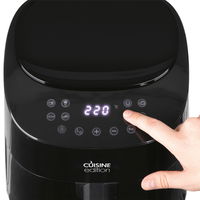 Heißluft-Fritteuse 'Cuisine Edition', schwarz, 4,5 Liter