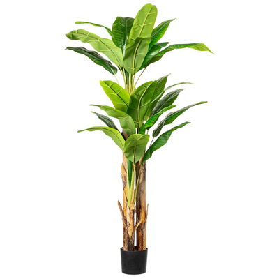 Künstliche Bananenpflanze, Höhe ca. 180 cm