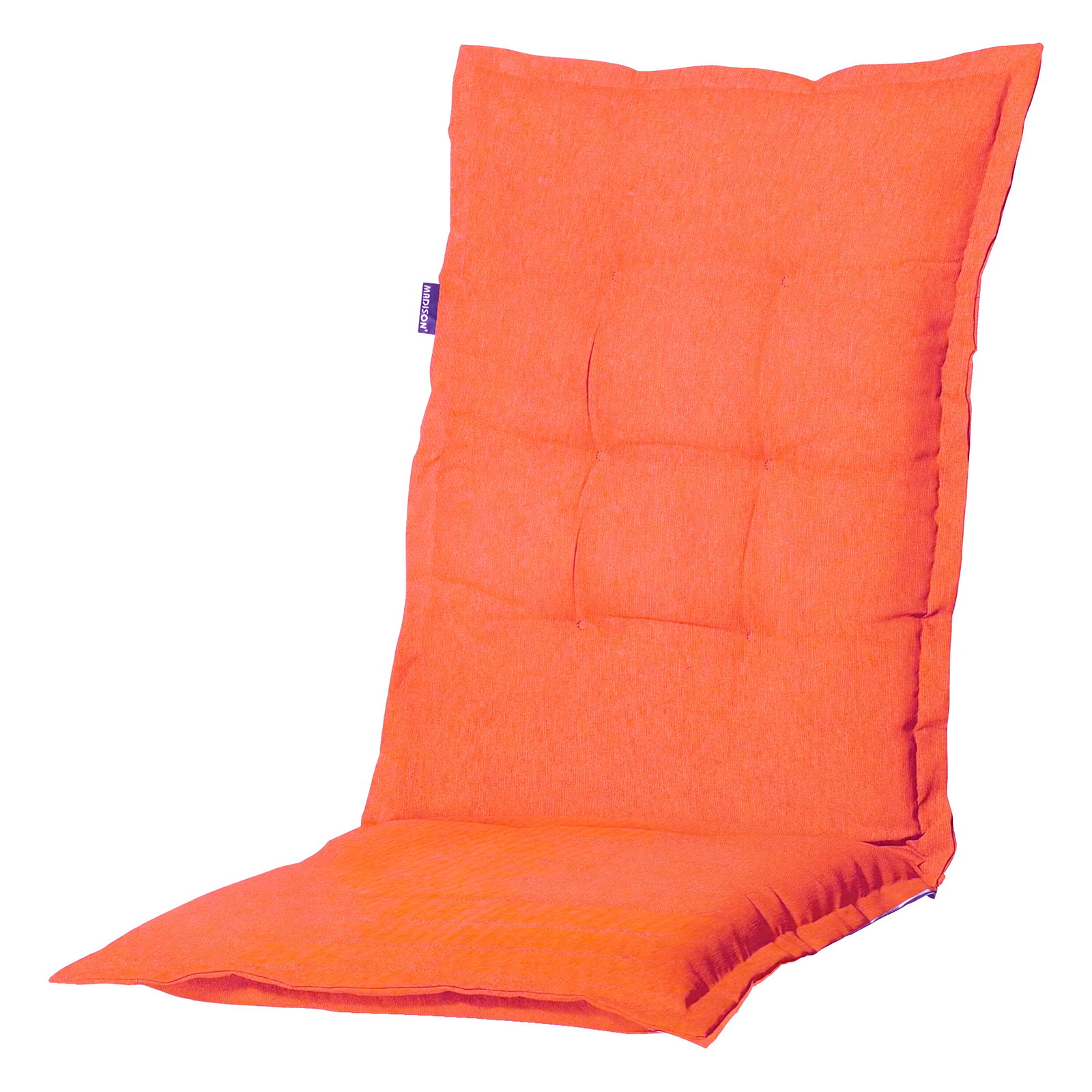 Niederlehnerauflage 'Panama', orange, ca. 105 x 50 cm Niederlehnerauflage 'Panama', orange, ca. 105 x 50 cm
