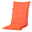 Niederlehnerauflage 'Panama', orange, ca. 105 x 50 cm Niederlehnerauflage 'Panama', orange, ca. 105 x 50 cm