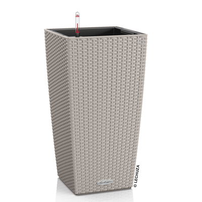 Lechuza 'Cubico Cottage 30', sandbraun, ca. 30 x 30 x H 56 cm