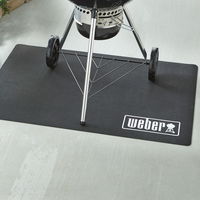 Weber Grillmatte, 80 x 120 cm, aus Kunststoff, rutschfest