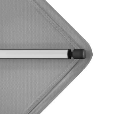 Knirps Kurbelschirm 'Apoll', hellgrau, ca. 240 x 240 cm