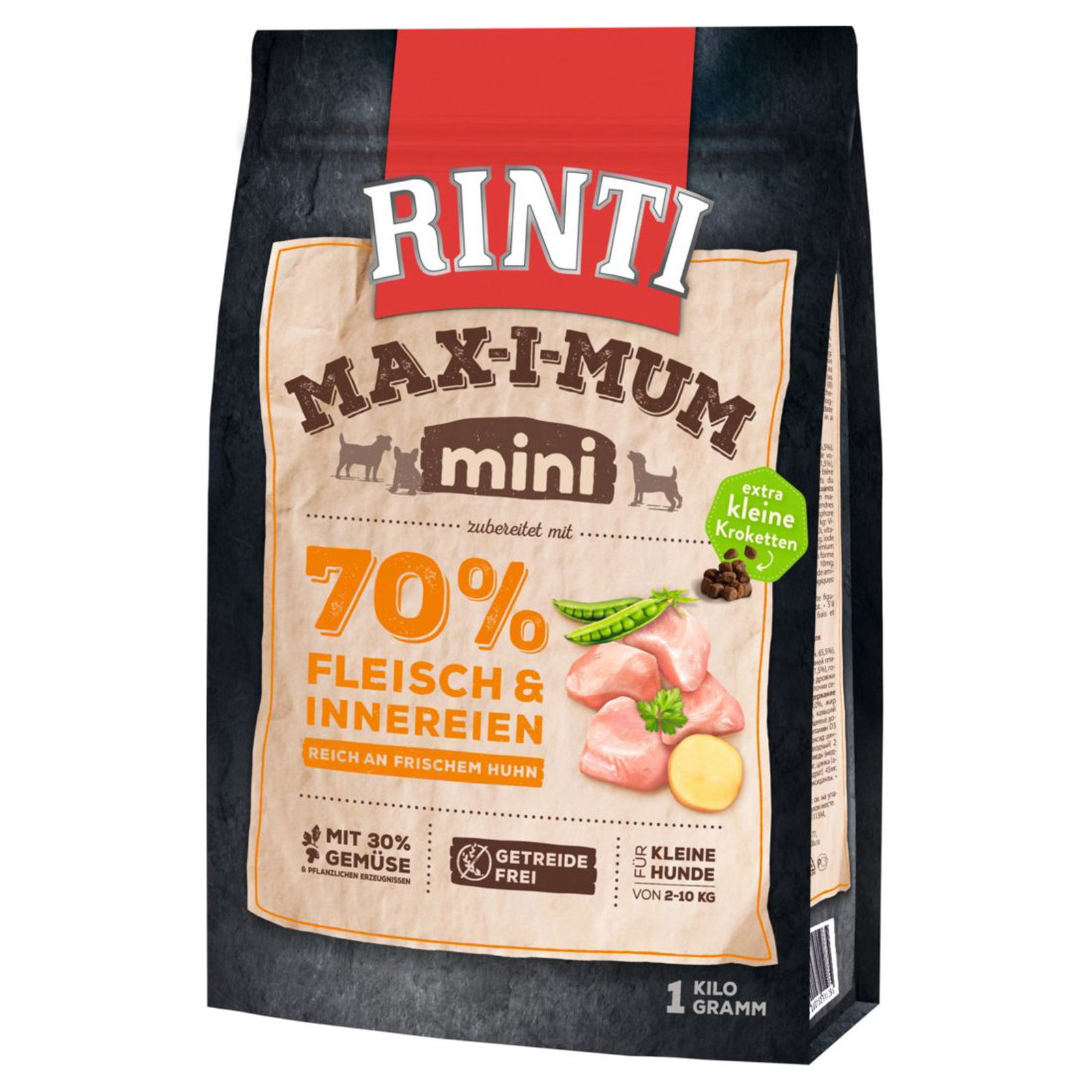 Finnern Rinti Max-i-mum Mini Adult mit Huhn, 1 kg