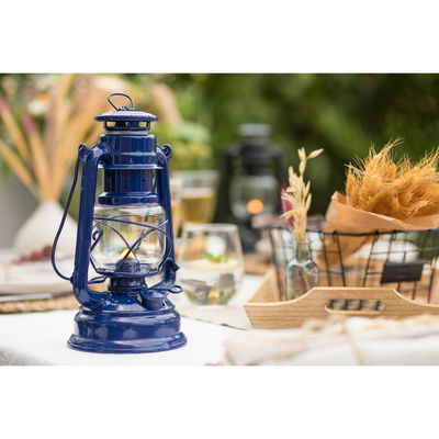 Sturmlaterne 'Baby Special 267', blau, 26,5 x 13,5 x 15 cm Sturmlaterne 'Baby Special 267', blau, 26,5 x 13,5 x 15 cm