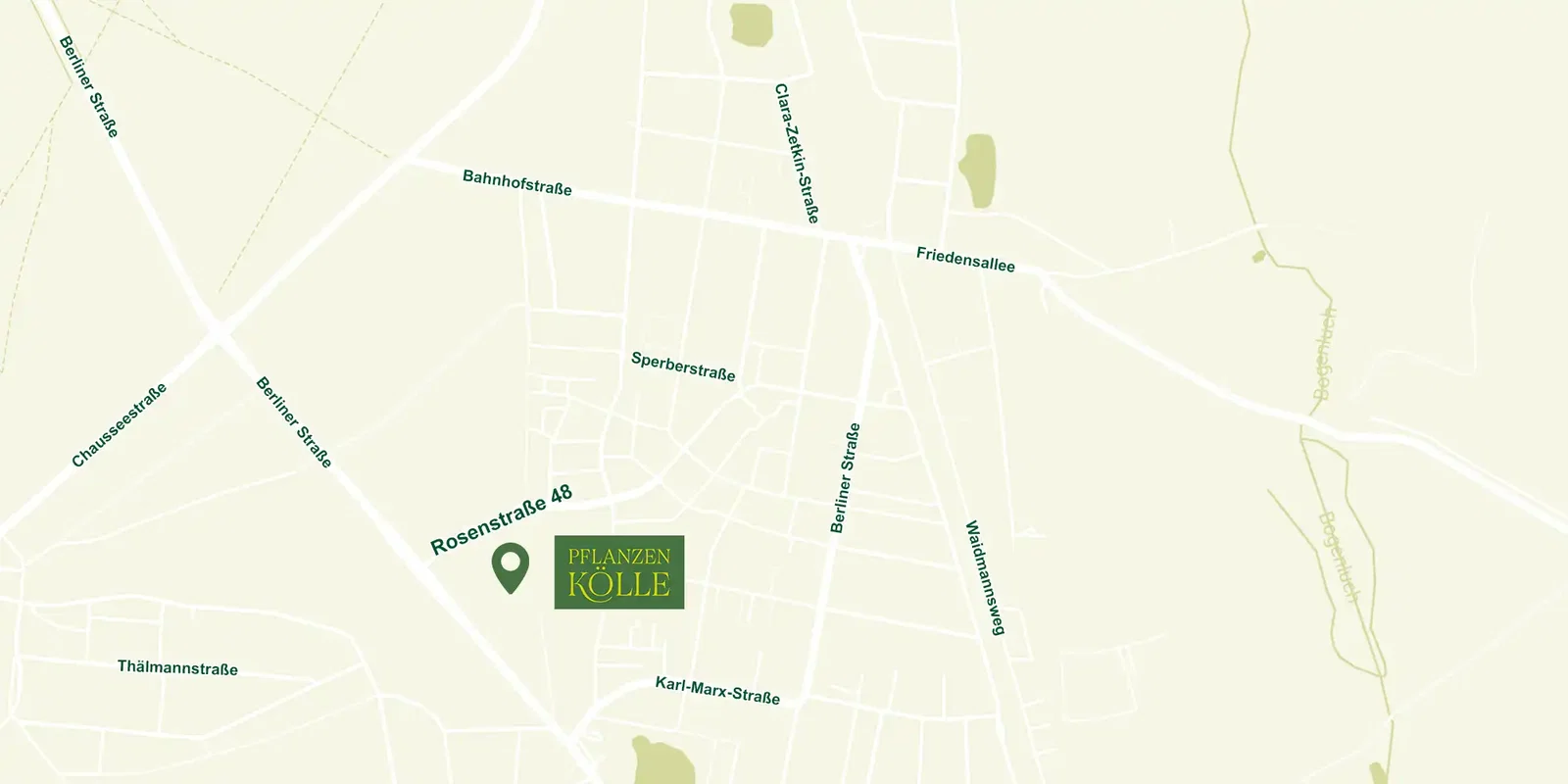 Gartencenter Borgsdorf Map