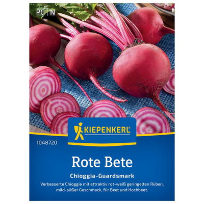 Gemüsesamen, Rote Bete 'Chioggia', rot Gemüsesamen, Rote Bete 'Chioggia', rot