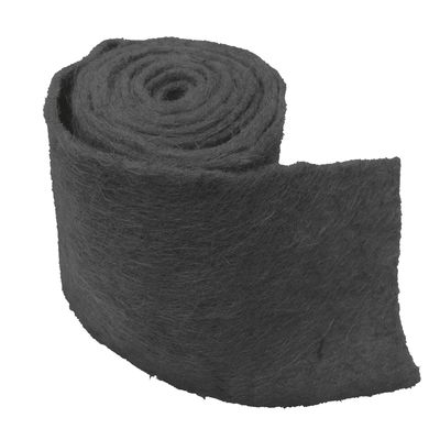 Winterschutz Jute-Filz Wickelband, anthrazit, L300 x B25 cm