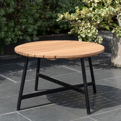 Bistro-Set 'Naga', 3-teilig, anthrazit/braun Bistro-Set 'Naga', 3-teilig, anthrazit/braun