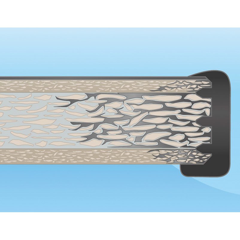 Klapptisch in eisengrau mit Vivodur®-Platte, anthrazit, 80 x 80 cm