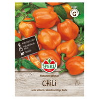 Sperli Gemüsesamen, Chili 'Habanero Orange'