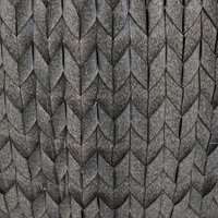 Pflanzkorb 'Pune', anthrazit, ca. Ø 43 x H 44 cm