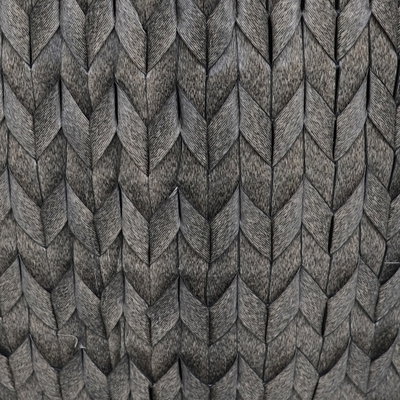 Pflanzkorb 'Pune', anthrazit, ca. Ø 43 x H 44 cm